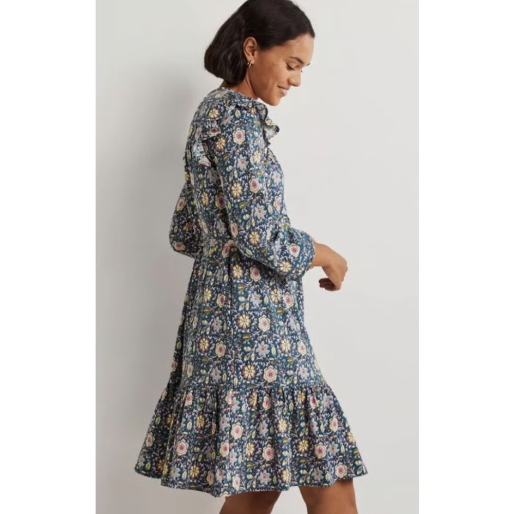 Boden Floral Ruffle Dress - Picture 8 of 8